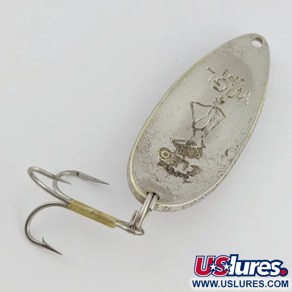 Seneca Little Cleo (Hula Girl), 14g, Nickel / Laiton, Cuillère ondulante #24250