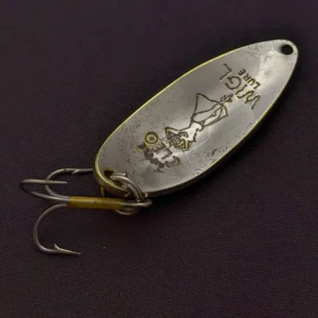 Seneca Little Cleo (Hula Girl), 14g, Nickel / Laiton, Cuillère ondulante #24250