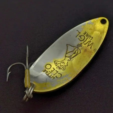 Seneca Little Cleo (Hula Girl), Nickel / Laiton, 14g, Cuillère Ondulante #24253