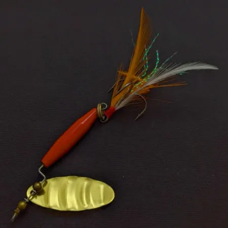 Worth #301, rouge/noir/or, 9g (1/3oz), cuillère tournante #24254