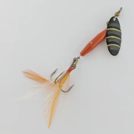 Worth #301, rouge/noir/or, 9g (1/3oz), cuillère tournante #24254