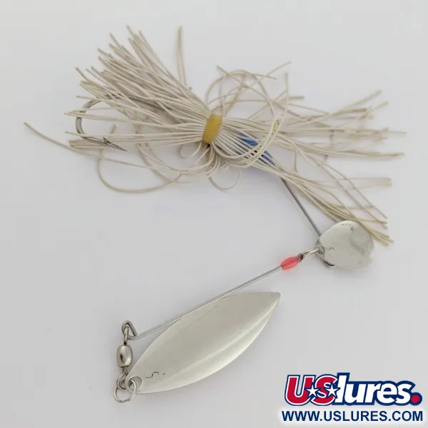 BOOYAH Tandem Counter Strike, Nickel, 1/2oz (14g), Spinnerbait #24255