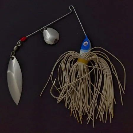 BOOYAH Tandem Counter Strike, Nickel, 1/2oz (14g), Spinnerbait #24255