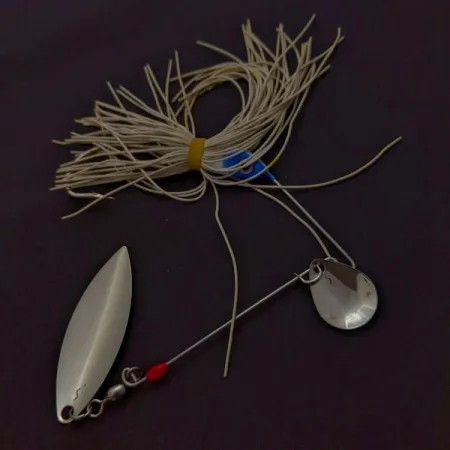 BOOYAH Tandem Counter Strike, Nickel, 1/2oz (14g), Spinnerbait #24255