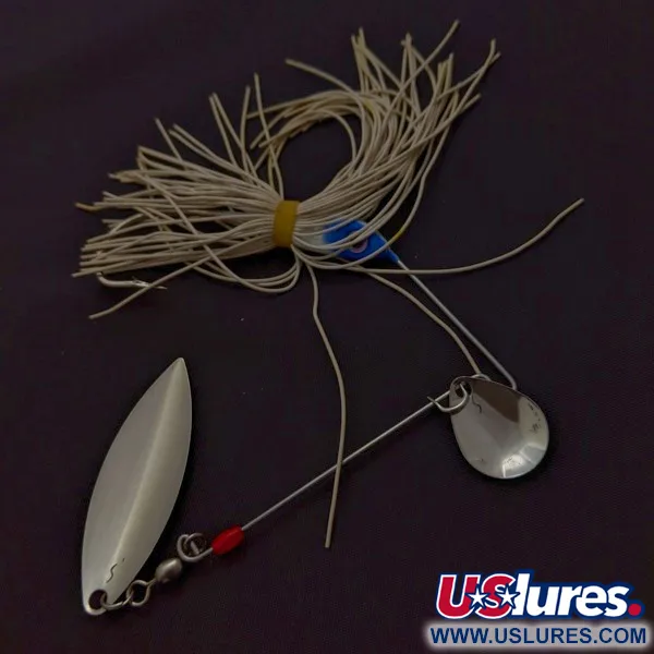 BOOYAH Tandem Counter Strike, Nickel, 1/2oz (14g), Spinnerbait #24255