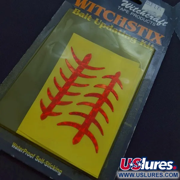 Witchcraft Witchstix Bait Update Kit, hologramme rouge, stickers pour leurres #24256