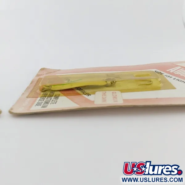 Luhr Jensen Alpena Diamond #31 Glow, 4g, Rayure Glo-Flo Green, Cuillère #24265