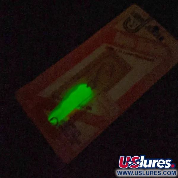 Luhr Jensen Alpena Diamond #31 Glow, 4g, Rayure Glo-Flo Green, Cuillère #24265