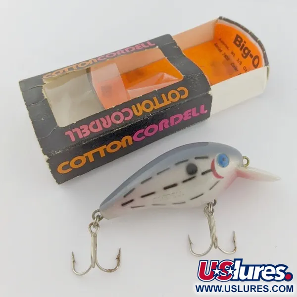 Cotton Cordell Big O, 14g Blue eyes Bar Fish, Crankbait #24266