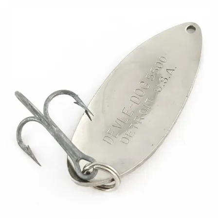 Eppinger Dardevle Devle Dog 5500 Detroit, Nickel 21g, Cuillère ondulante #24271