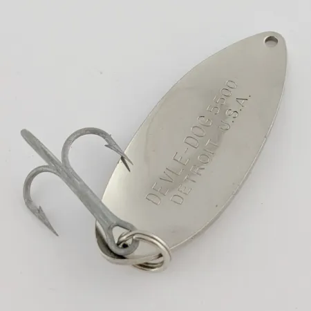 Eppinger Dardevle Devle Dog 5500 Detroit, Nickel 21g, Cuillère ondulante #24271