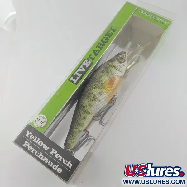 LiveTarget Yellow Perch 16, Yellow Perch, 90g, Poisson nageur plongeant #24273
