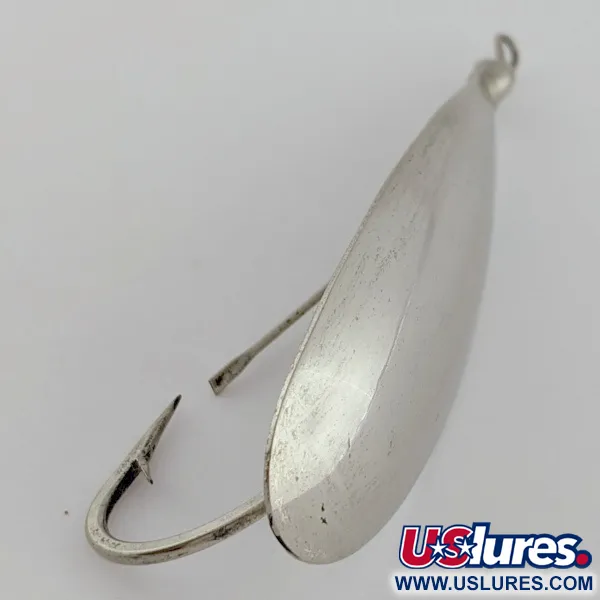 Johnson Silver Minnow, Nickel, 12g, Cuillère ondulante anti-herbe #24285