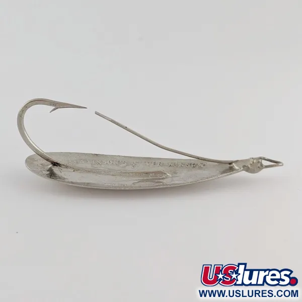Johnson Silver Minnow, Nickel, 12g, Cuillère ondulante anti-herbe #24285