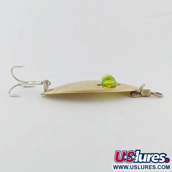 Hofschneider Red Eye Wiggler, Or/Vert 25g, Cuillère Ondulante #24288