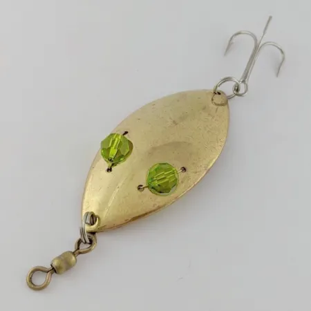 Hofschneider Red Eye Wiggler, Or/Vert 25g, Cuillère Ondulante #24288