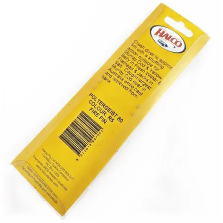 Halco Poltergeist 80, 17g Fire Fin, Leurre de Grande Profondeur #24305