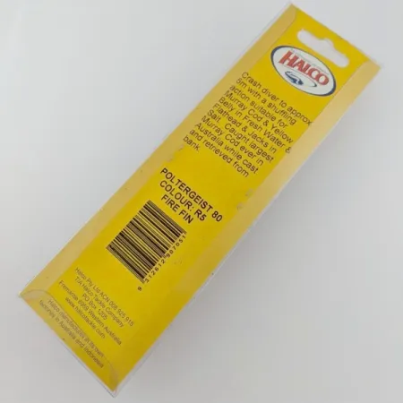 Halco Poltergeist 80, 17g Fire Fin, Leurre de Grande Profondeur #24305