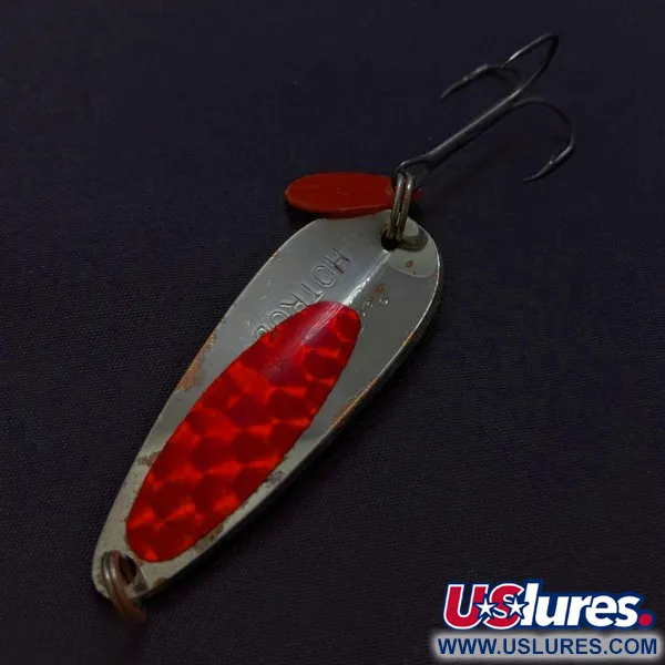 Les Davis Hotrod, 14g nickel/rouge, Cuillère #24306