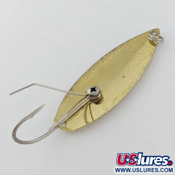 Captain Mike's Aqua Dream Weedless, 12g, Gold / Yellow Scale, Cuillère #24317