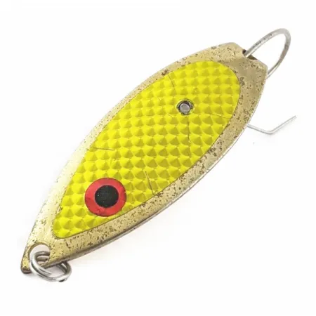 Captain Mike's Aqua Dream Weedless, 12g, Gold / Yellow Scale, Cuillère #24317