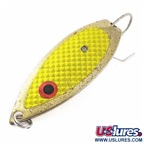 Captain Mike's Aqua Dream Weedless, 12g, Gold / Yellow Scale, Cuillère #24317