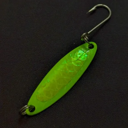 Luhr Jensen Needlefish 1, 2g Vert, Cuillère de traîne #24324