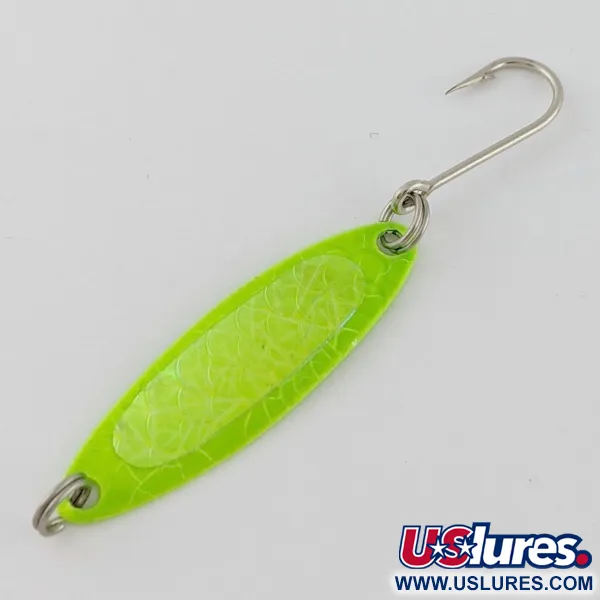 Luhr Jensen Needlefish 1, 2g Vert, Cuillère de traîne #24324