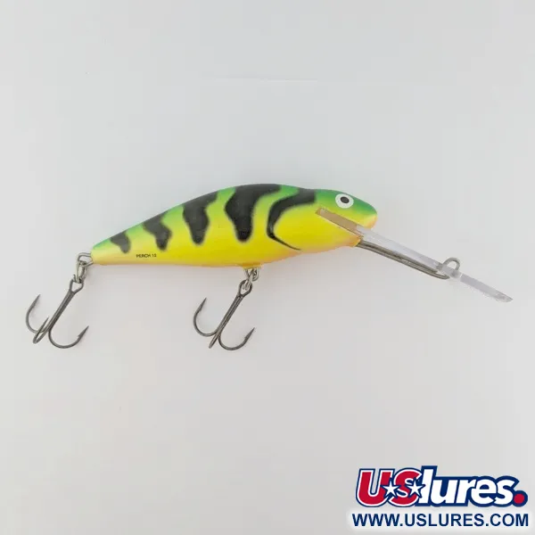 Salmo Perch 12, 36g, Hot Perch, Poisson Nageur Flottant #24329