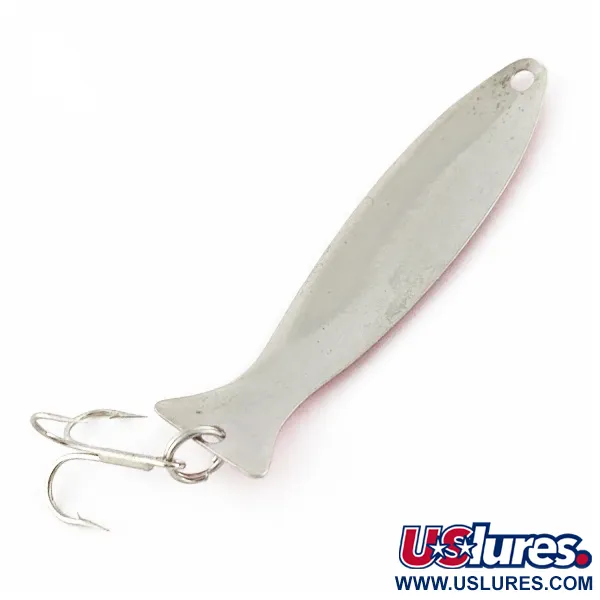 Worth Fly Rod Demon, 2.5g, rouge/blanc/nickel, cuillère ondulante #24332