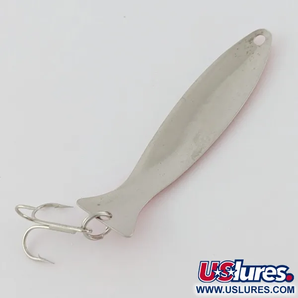 Worth Fly Rod Demon, 2.5g, rouge/blanc/nickel, cuillère ondulante #24332