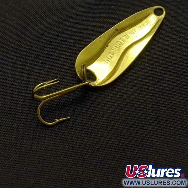 Luhr Jensen Hot Shot W, Or, 1,3 g, Cuillère #24334