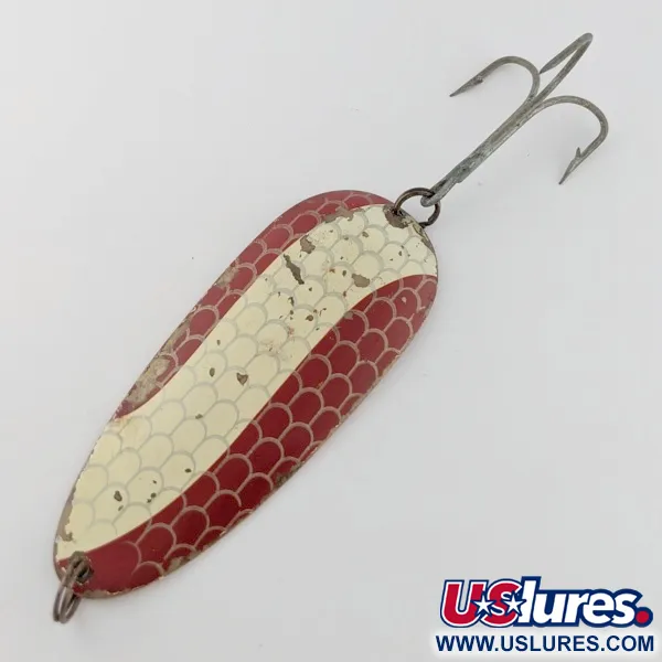 Eppinger Dardevle Huskie Junior Detroit, 58g nickel/rouge, Cuillère ondulante #24338