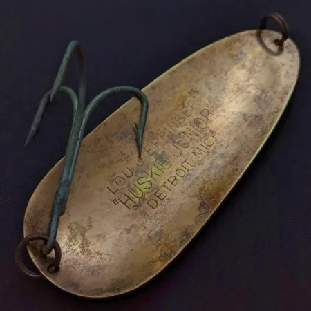 Eppinger Dardevle Huskie Junior Detroit, 58g nickel/rouge, Cuillère ondulante #24338