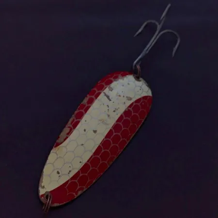 Eppinger Dardevle Huskie Junior Detroit, 58g nickel/rouge, Cuillère ondulante #24338