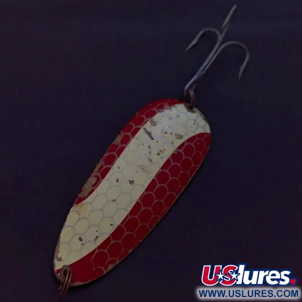 Eppinger Dardevle Huskie Junior Detroit, 58g nickel/rouge, Cuillère ondulante #24338