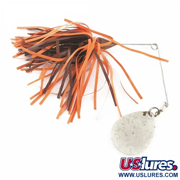 Bomber The Classics Bushwacker, 12g Nickel/Orange, Spinnerbait #24340