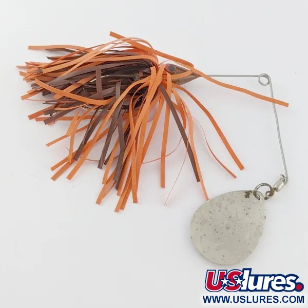 Bomber The Classics Bushwacker, 12g Nickel/Orange, Spinnerbait #24340
