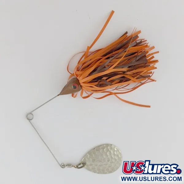 Bomber The Classics Bushwacker, 12g Nickel/Orange, Spinnerbait #24340