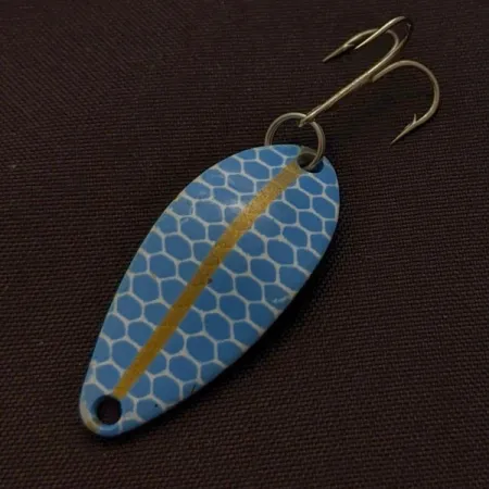 Seneca Little Cleo, 5g, nickel/bleu, cuillère ondulante #24346