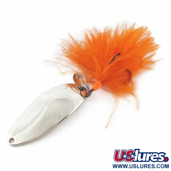 Seneca Little Cleo (Hula Girl), 14g, nickel/bleu, cuillère ondulante #24349