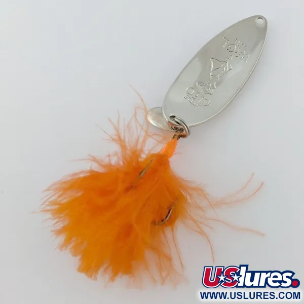 Seneca Little Cleo (Hula Girl), 14g, nickel/bleu, cuillère ondulante #24349