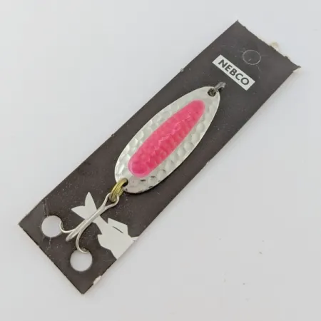 Nebco Pixee, 7g Nickel / Rouge UV Glow, Cuillère ondulante #24353