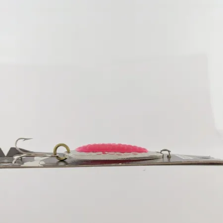 Nebco Pixee, 7g Nickel / Rouge UV Glow, Cuillère ondulante #24353