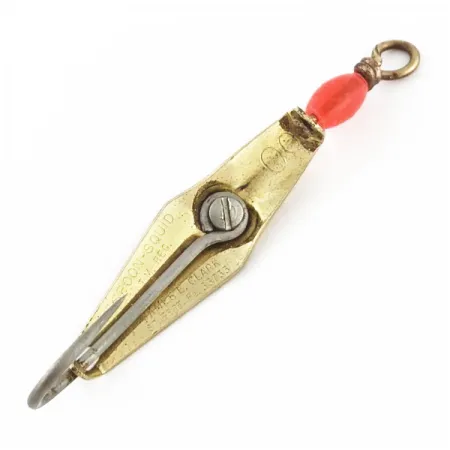 James E. Clark Clark Spoon 00, Or, 4g, Cuillère de traîne #24355