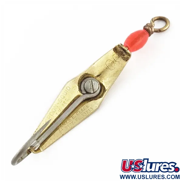 James E. Clark Clark Spoon 00, Or, 4g, Cuillère de traîne #24355