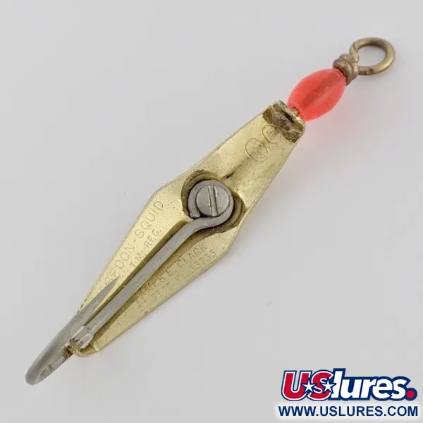 James E. Clark Clark Spoon 00, Or, 4g, Cuillère de traîne #24355