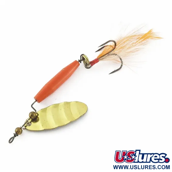 Worth #301, 9g rouge/noir/doré, cuiller tournante #24357