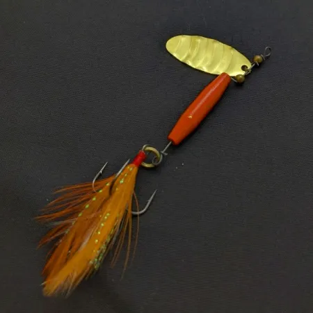 Worth #301, 9g rouge/noir/doré, cuiller tournante #24357