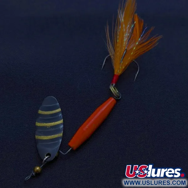 Worth #301, 9g rouge/noir/doré, cuiller tournante #24357